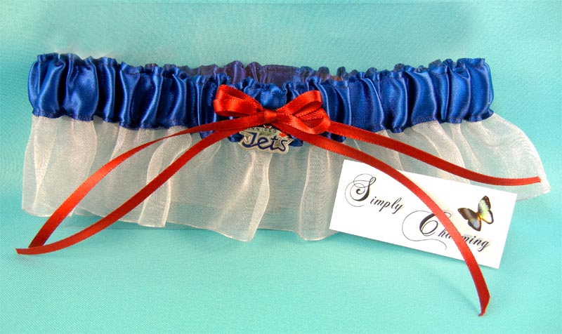 Winnipeg Jets Inspired Garter with Licensed Charm